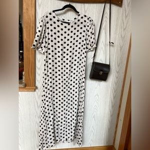 Polka Dot Maxi Dress